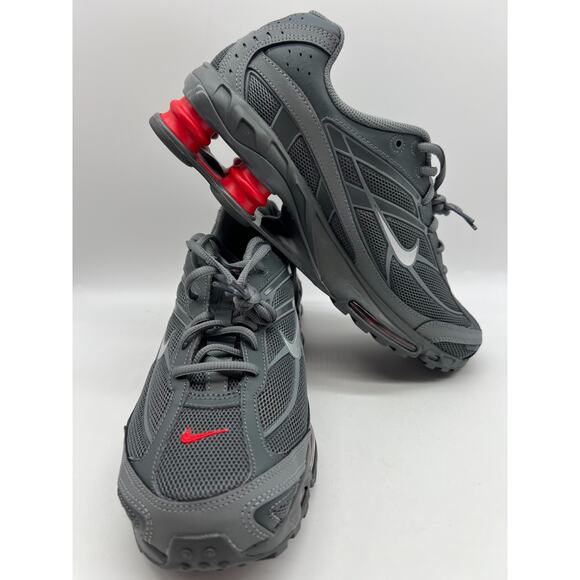 Nike Shox Ride 2 Men's Size 10 Smoke Grey University Red IM5999-084 New - Picture 14 of 16